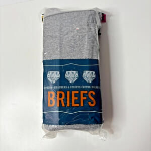 Cherokee Mens Briefs Underwear XXL 44-46 VTG NEW 2001 (3 Pack) Gray White Black*